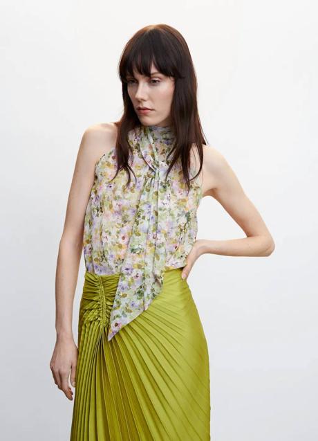 Imagen - Blusa halter con floral print