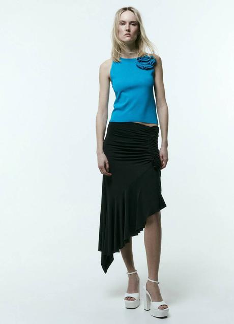 Imagen - Top de punto con cuello halter