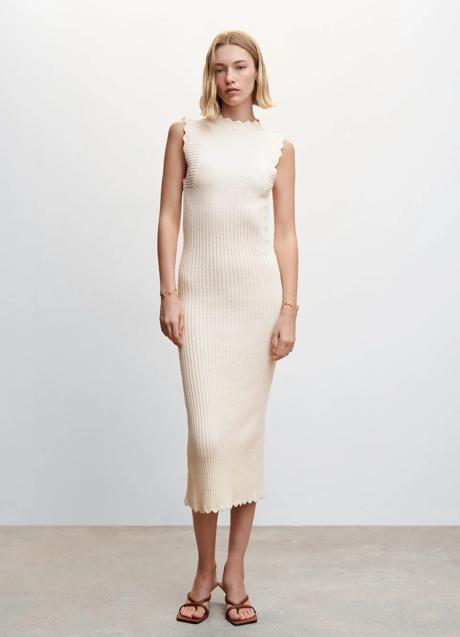 Imagen - Vestido blanco de Mango (39,99 euros)