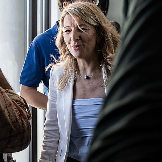 La vicepresidenta segunda del Gobierno, Yolanda Díaz.