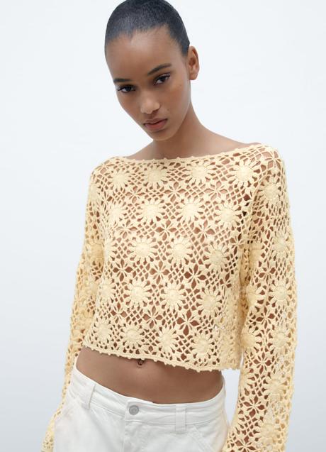 Imagen - Top de crochet de Zara (35,95 euros)