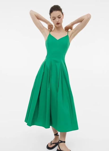 Imagen - Vestido verde de H&M (59,99 euros)
