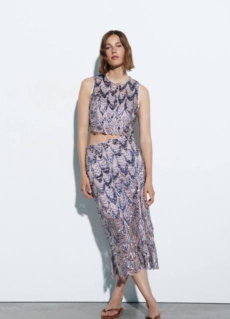 Imagen - Conjunto Mermaidcore de lentejuelas