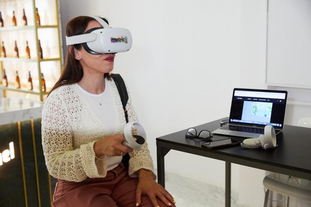 Metric llevó la belleza un paso más allá y dio la posibilidad a quienes quisieran de probar la experiencia de vivir el mundo beauty en el metaverso.