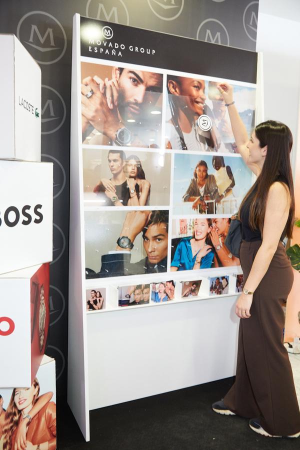 Con Movado y su ruleta de descuentos la diversión y el premio seguro estuvieron asegurados en el Mujerhoy Fest.