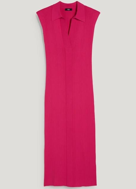 Imagen - Vestido de punto en color fucsia de C&A. Foto: C&A.