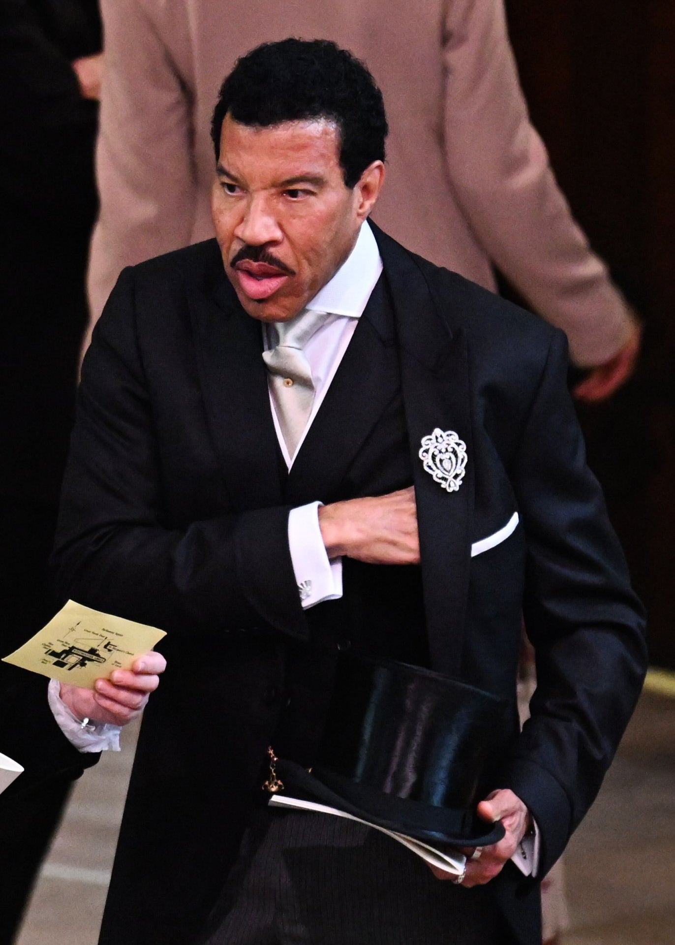 Lionel Richie ha sido otro de los artistas invitados a acudir a la ceremonia de coronación de Carlos III.
