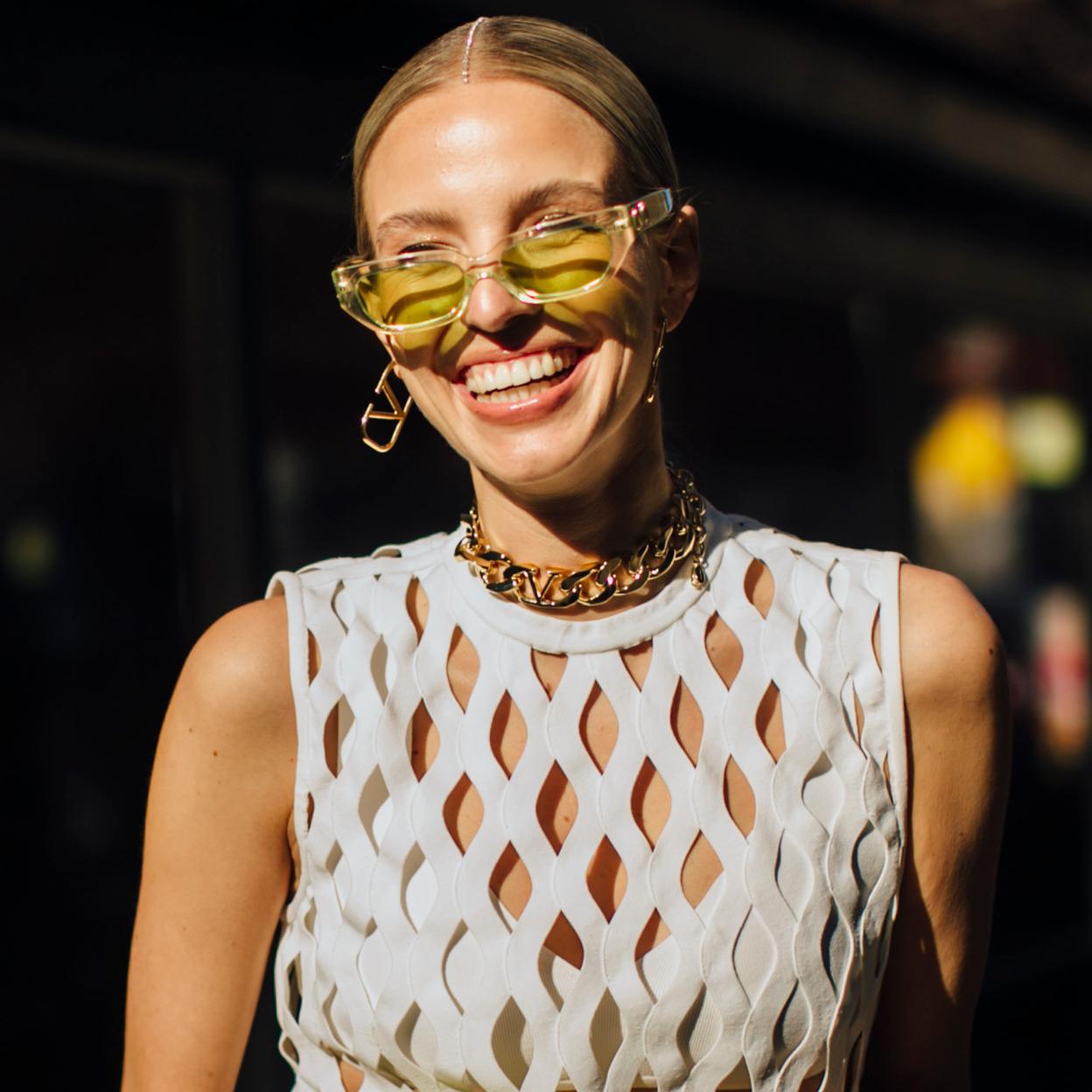 La modelo Leonie Hanne.