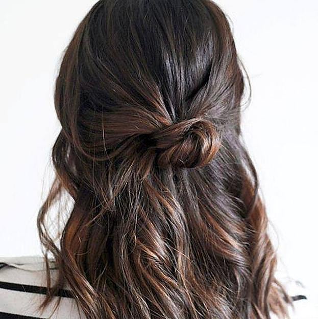 Semirecogido en pelo corto