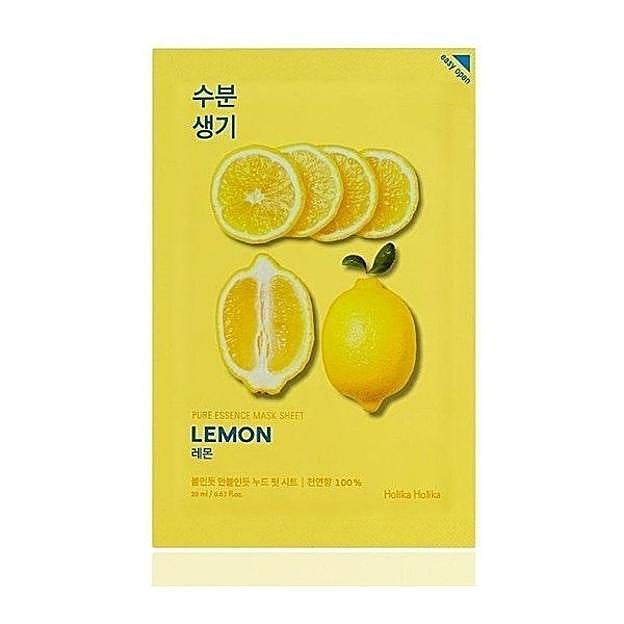 Mascarilla facial con limón de Holika Holika (1,50 euros).