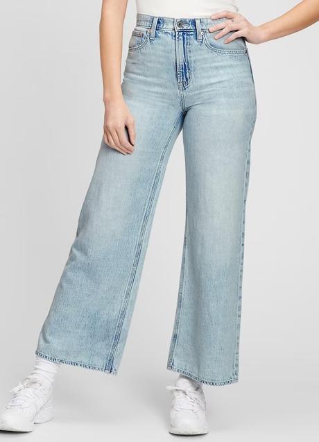 Imagen - Vaqueros de tiro alto de GAP, 55,95 euros.