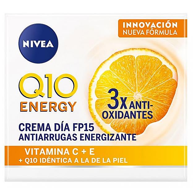 Energy Anti-Arrugas Crema de Día Energizante FP15 de Nivea.