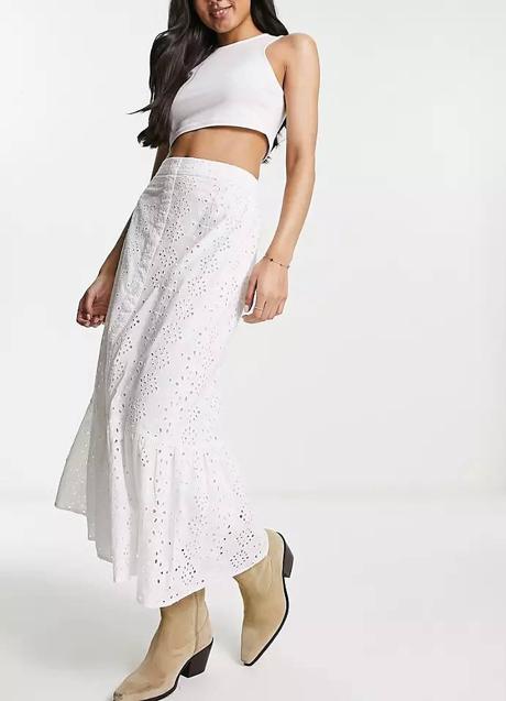 Imagen - Falda bordada con volante