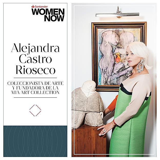 Alejandra Castro Rioseco, la mayor coleccionista de arte femenino del mundo, estará en Santander WomenNOW