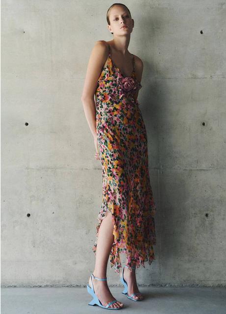Imagen - Vestido midi con floral print