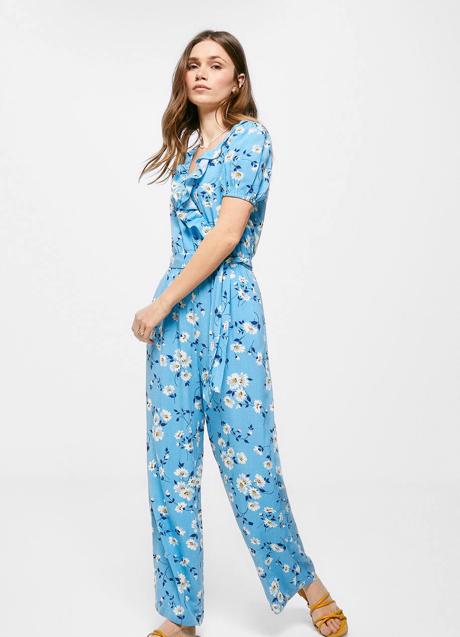 Imagen - Mono floral print con volantes