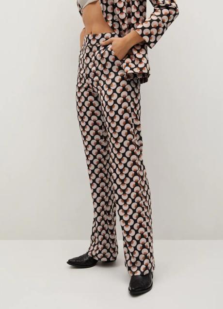 Imagen - Pantalón estampado de Mango, 39,99 euros.