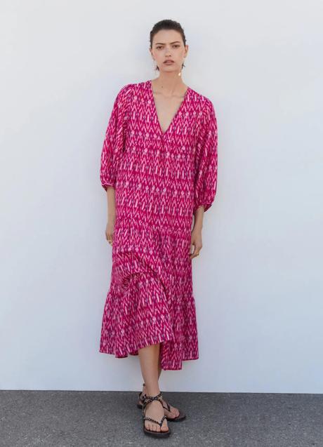 Imagen - Vestido estampado de Mango, 39,99 euros.