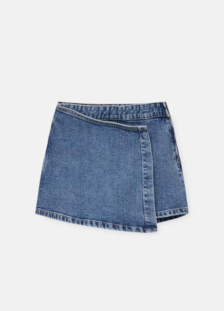 Imagen - Falda pantalón vaquera de Pull&Bear, 15,99 euros.
