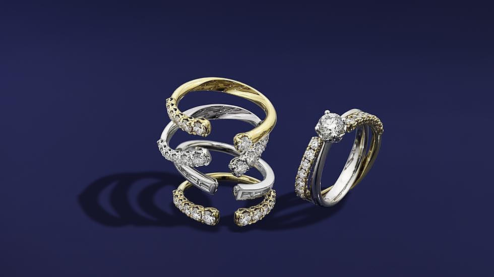 Anillos de la colección Anniversary More, de Recarlo.