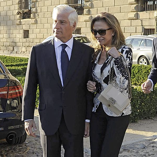 Alicia Koplowitz, junto a su gran amigo y ex novio Carlos Fitz-James Stuart, actual duque de Alba. 