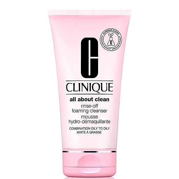 All About Clean Rinse-Off Foaming Cleanser de Clinique. Precio: 23,20 euros