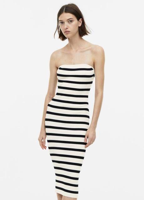 Imagen - Vestido de punto a rayas