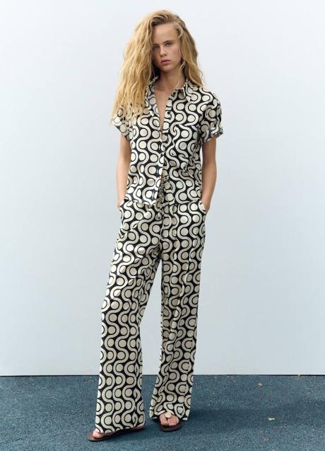 Imagen - Pantalón estampado con camisa a juego