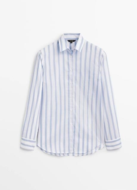 Imagen - Camisa de rayas de Massimo Dutti. Foto: Massimo Dutti.