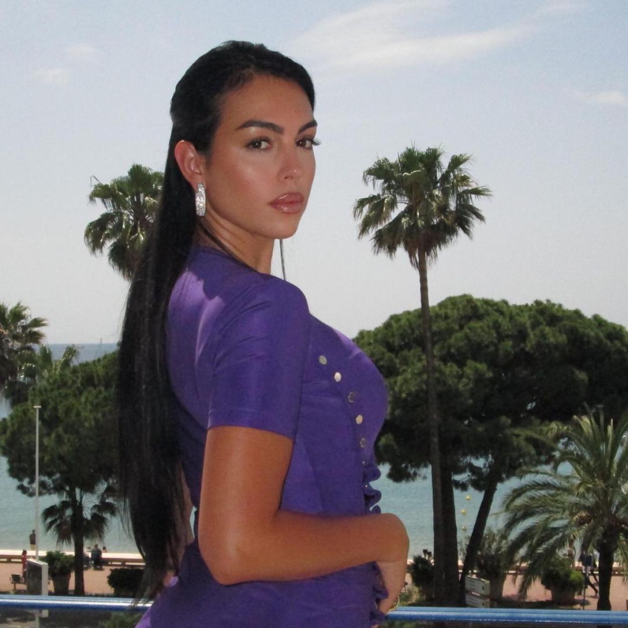 Georgina Rodríguez en Cannes.