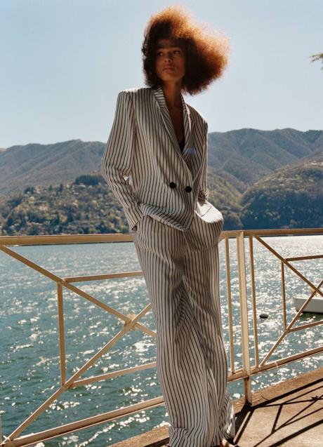 Imagen - Traje masculino de rayas