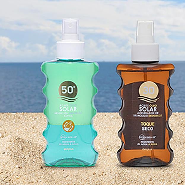 El protector solar bifásico de Mercadona.
