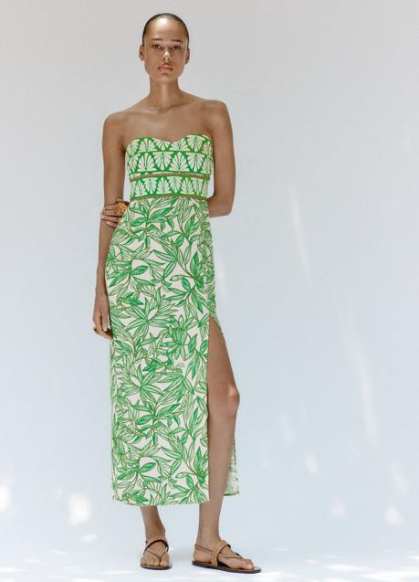 Imagen - Vestido verde de Zara (39,99 euros)