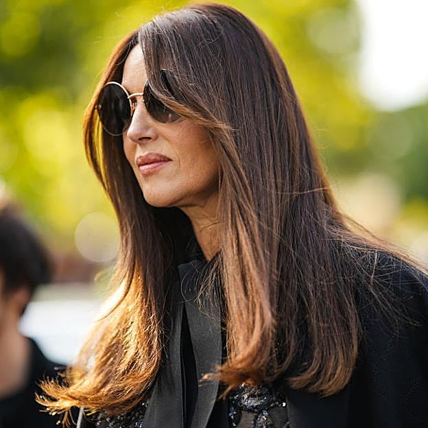 Mónica Bellucci en el street style.