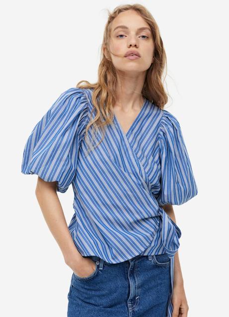 Imagen - Blusa cruzada de H&M (29,95 euros)