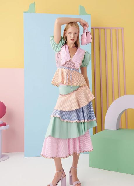 Imagen - Top y falda de Celia B, 188 euros, 263 euros.