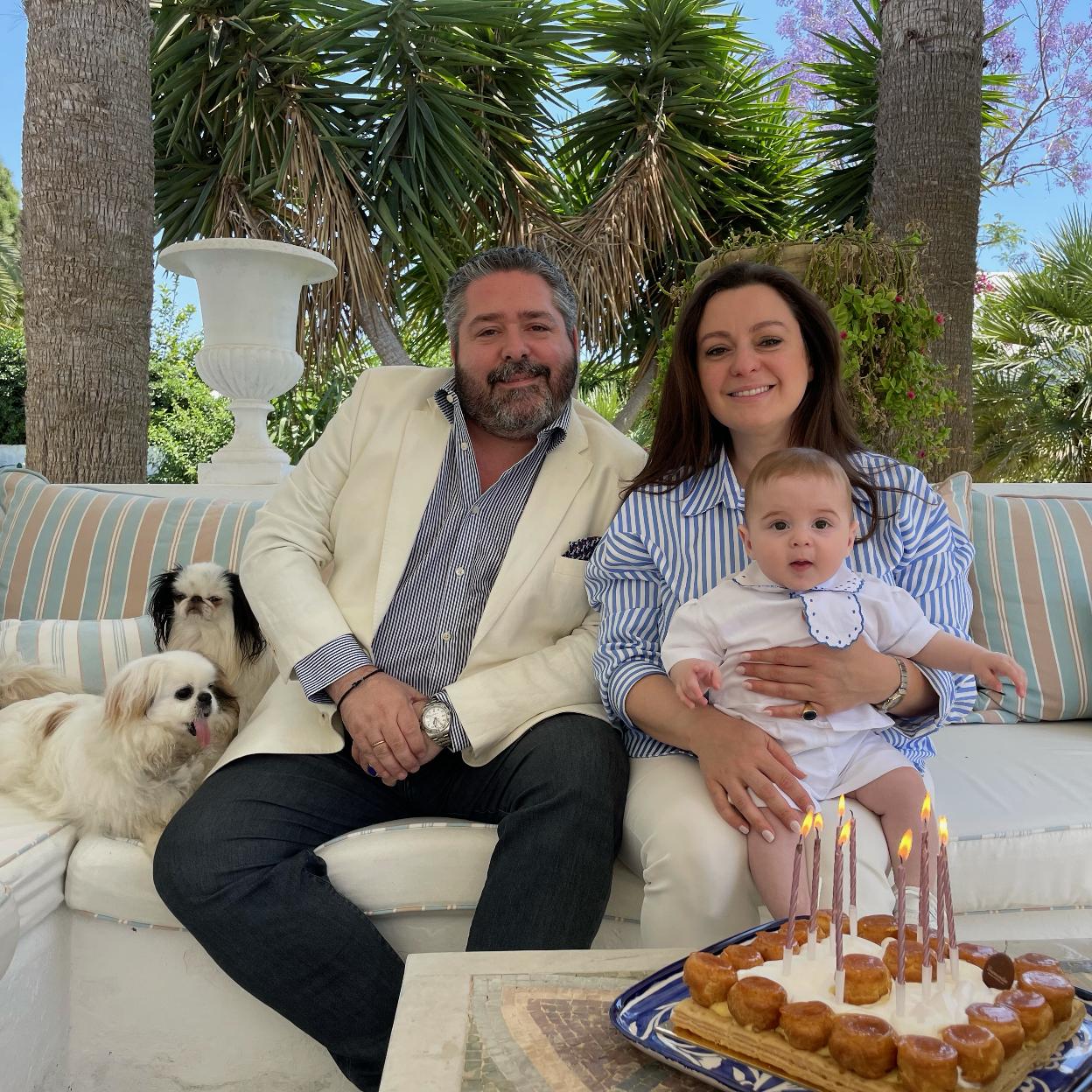 Rebecca Victoria y el hijo de la Gran Duquesa rusa celebran su cumpleaños junto a su primogénito.