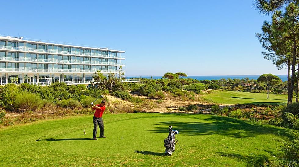 Hoyo 18 de Oitavos Dunes Golf. 