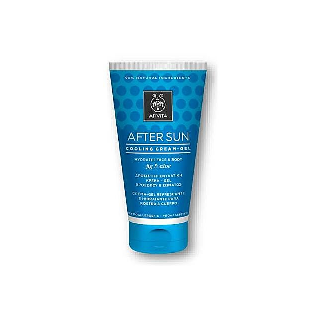 After Sun Cooling Cream Gel de Apivita. Precio: 9,50 euros