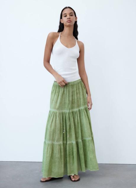 Imagen - Falda larga tie-dye