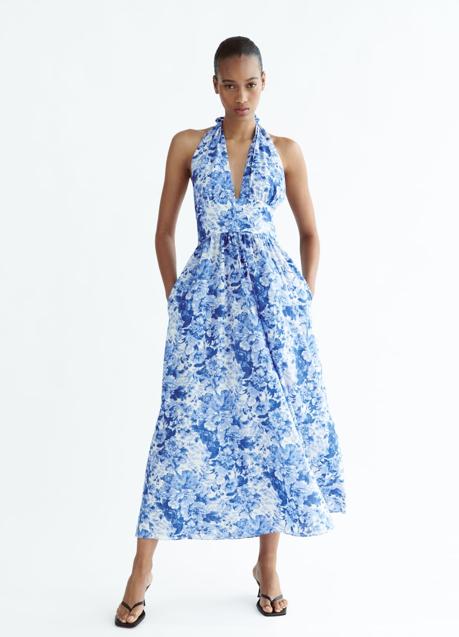 Imagen - Vestido azul de Zara (45,99 euros)