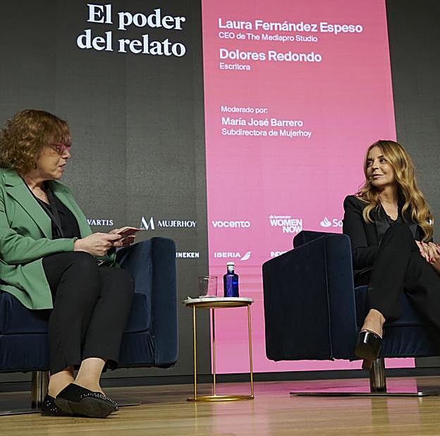 María José Barrero, subdirectora de Mujerhy y Laura Fernández Espeso, CEO de The Mediapro Studios. 