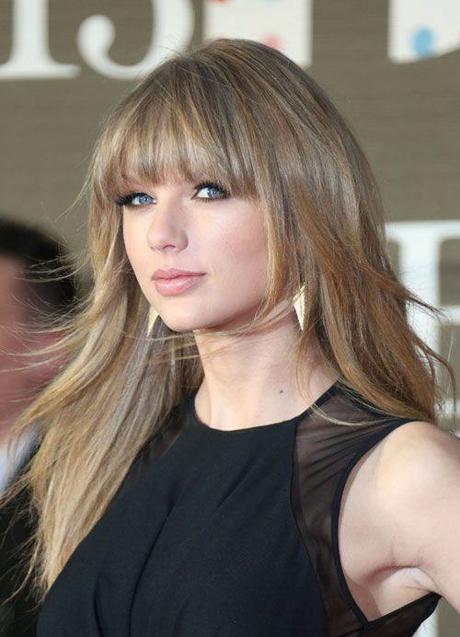 Imagen - Taylor Swift con flequillo recto