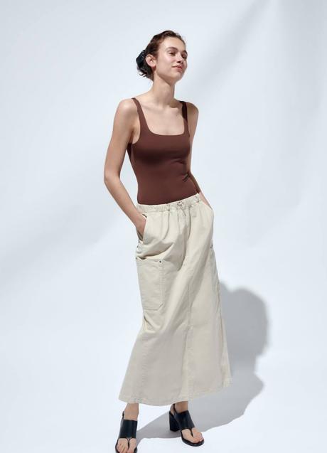 Imagen - Falda cargoi con cintura ajustable