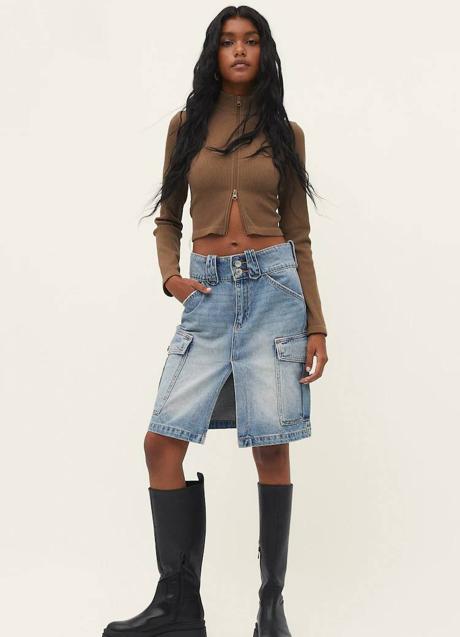 Imagen - Falda cargo denim