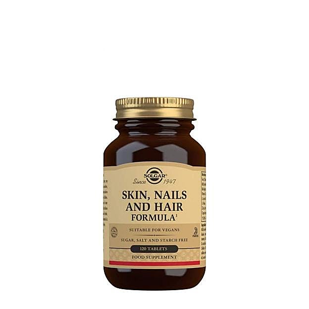 Skin, Nails and Hair Formula de Solgar. Precio: 23,66 euros