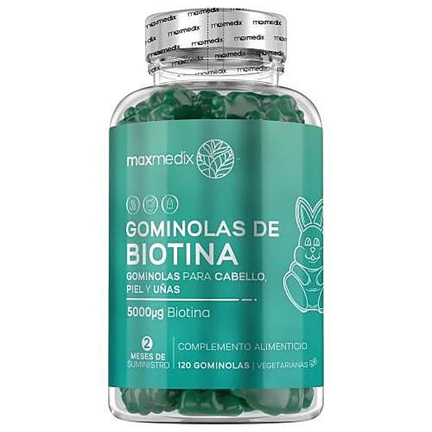 Gominolas de Biotina de Maxmedix. Precio: 16,19 euros