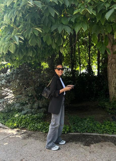 Imagen - Tamara Falcó con look de básicos en Málaga. Foto: Gtres.