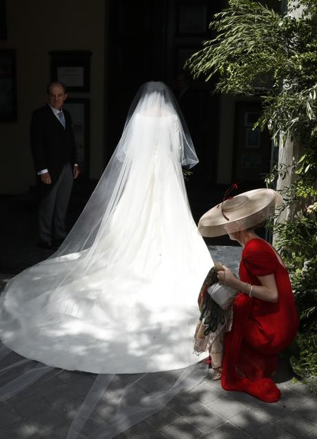 Imagen - El vestido de novia de Mónica Remartinez. Foto: Gtres.
