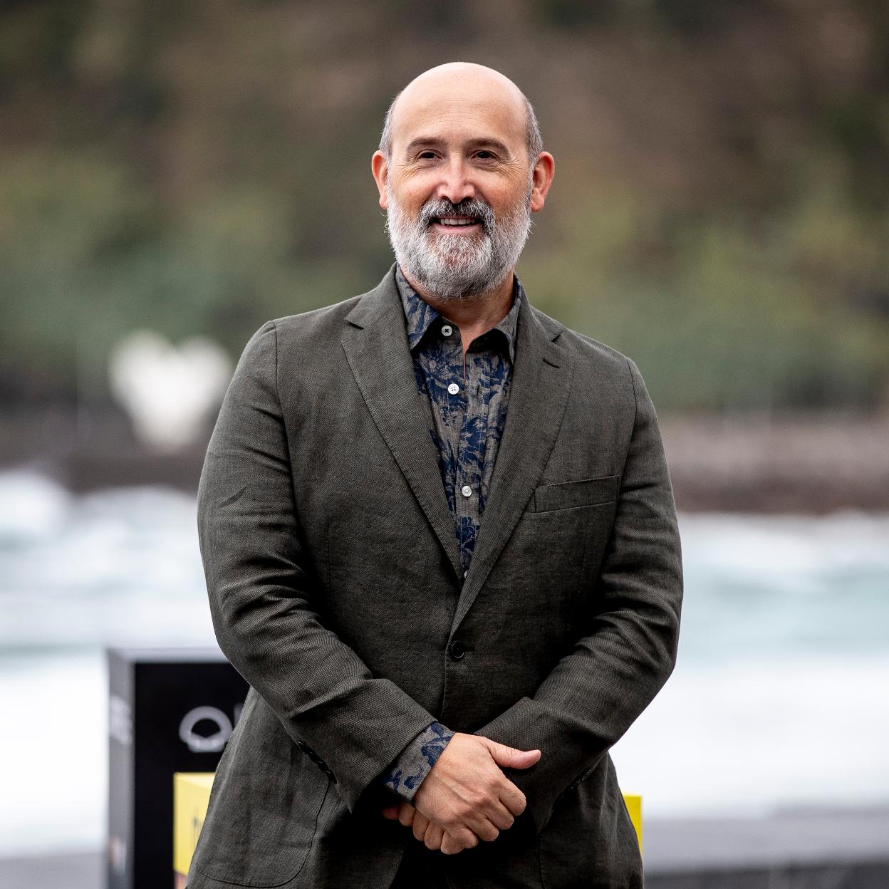 El actor Javier Cámara posa para los medios en un photocall